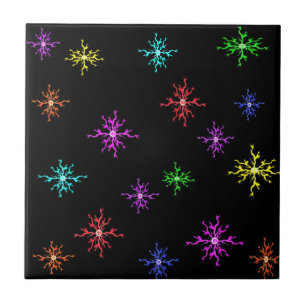coloured Sparks Lightning Tile