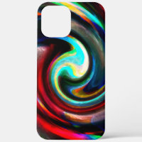 Coloured spiral in soft rough and matte or polishe