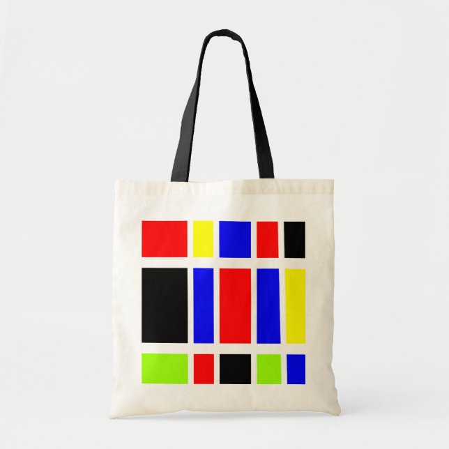 Coloured Squares 03 Tote Bag (Front)