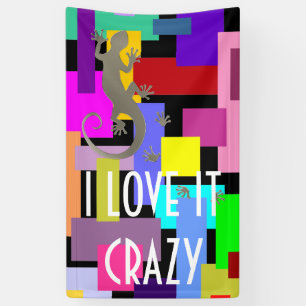 Coloured Squares & Rectangles + your backgr. & ide Banner