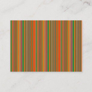 Coloured Stripes 01 Business Card