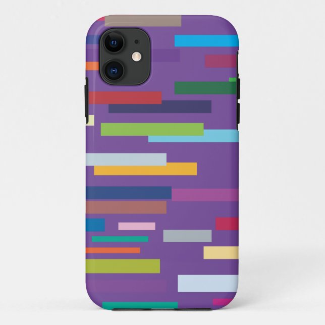 Coloured Stripes iPhone 5 Barely There Case (Back)