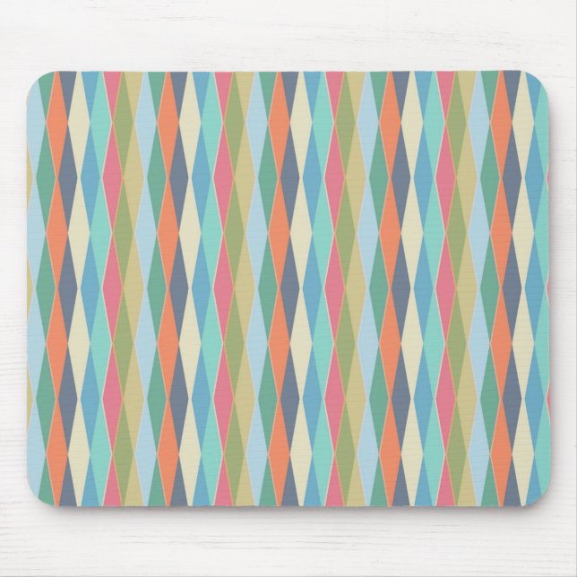 Coloured stripes. mouse pad (Front)