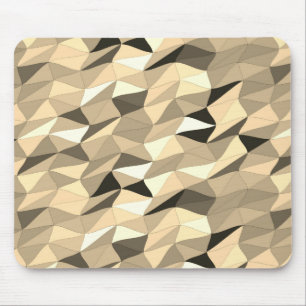 coloured tangle in sepia mouse pad