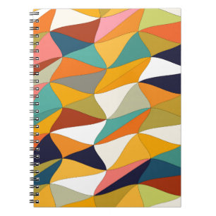 coloured tangle notebook