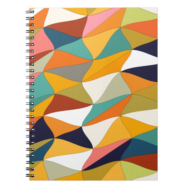 coloured tangle notebook (Front)