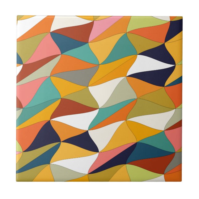 coloured tangle tile (Front)