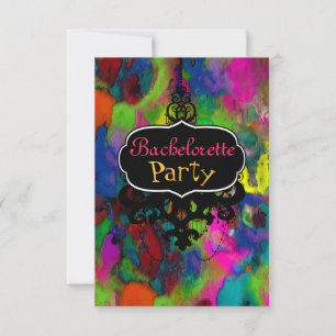 Coloured Thoughts ~  Invitations / RSVP