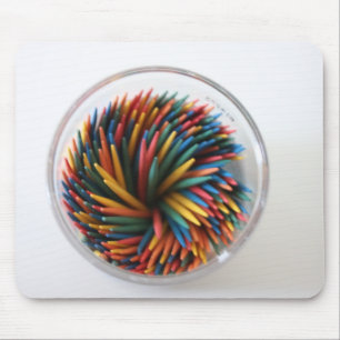 Coloured Toothpicks Mousepad