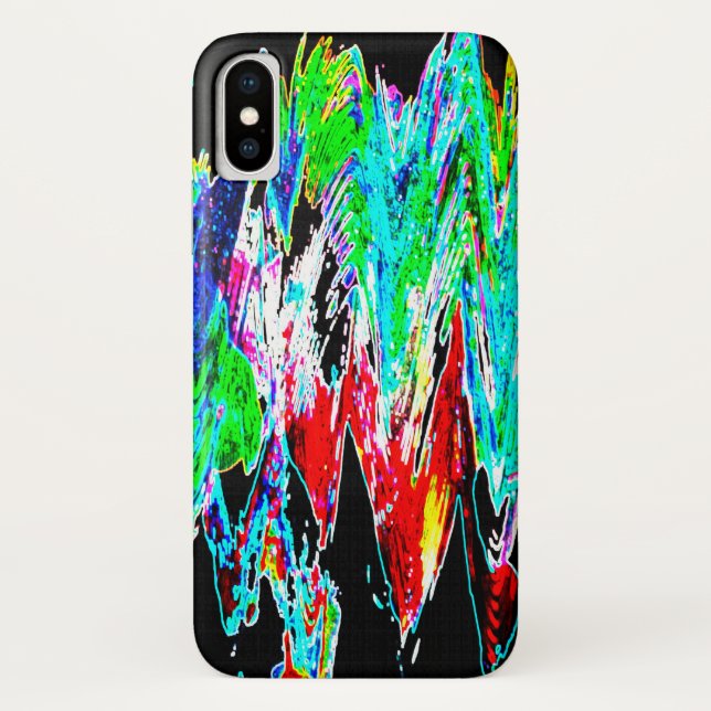 Coloured waves Case-Mate iPhone case (Back)