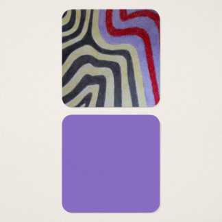 Coloured Waves Profile Card