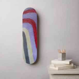 Coloured Waves Skateboard