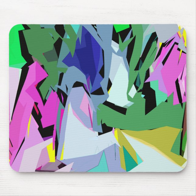 Coloured wind mouse pad (Front)