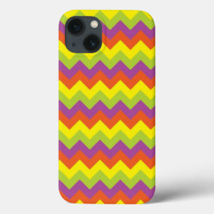 Coloured zig zag iPad, Barely There Case