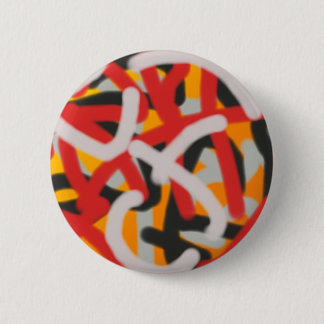 colourful 0748 abstract art 6 cm round badge
