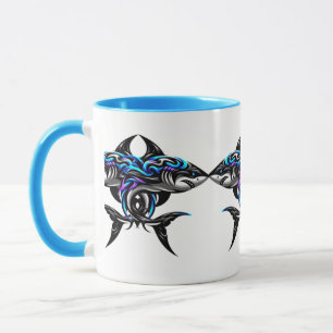 Colourful 3D Digital Art Combo Mug