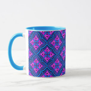 Colourful 3D Digital Art Combo Mug