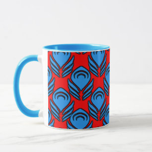 Colourful 3D Digital Art Combo Mug