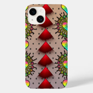 Colourful 3D Digital Art iPhone 15 Clear Case – Pe