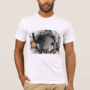 Colourful 3D Digital Art T-Shirt Perfect Fit by