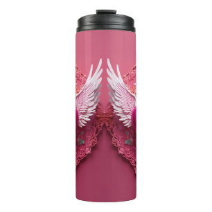 Colourful 3D Digital Art Thermal Tumbler – Perfect