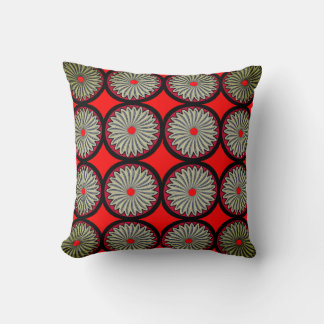 Colourful 3D Digital Art Throw Pillow | 16x16 Perf