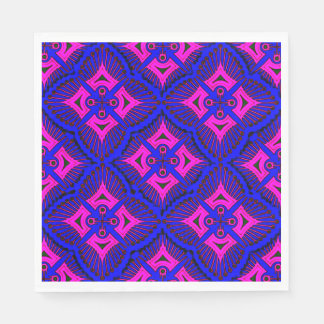 Colourful 3D Digital Design Luncheon Napkins - Per