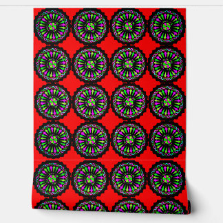 Colourful 3D Digital Peel and Stick Wallpaper – Te