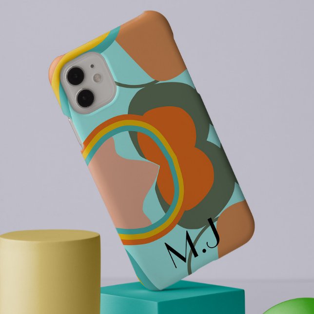 Colourful 70s vintage Abstract aesthetic Monogram (Creator Uploaded)
