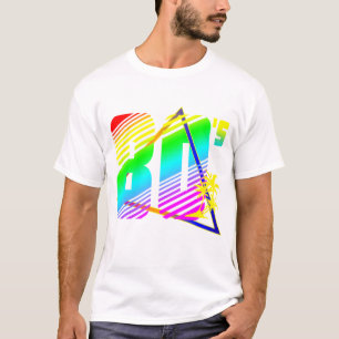 Colourful 80's sunset palm trees T-Shirt