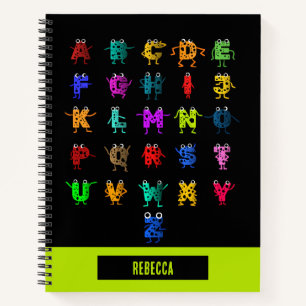 Colourful ABC's Notebook