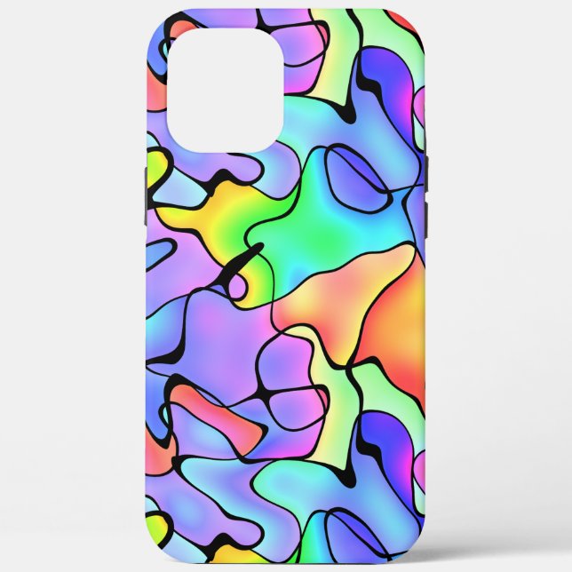 Colourful abstract and bright colours Case-Mate iPhone case (Back)