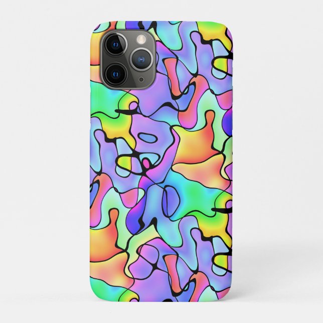 Colourful abstract and bright colours Case-Mate iPhone case (Back)