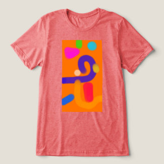Colourful Abstract Art 10 Tri-Blend Shirt