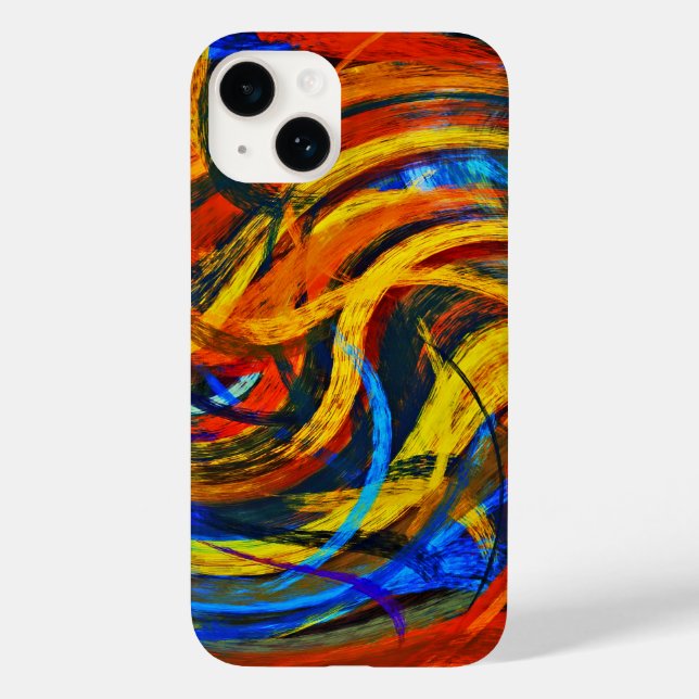Colourful Abstract Art #2 Case-Mate iPhone Case (Back)