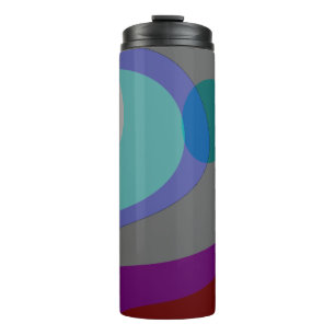 Colourful Abstract Art 613 Thermal Tumbler