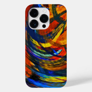 Colourful Abstract Art Case-Mate iPhone 14 Pro Case
