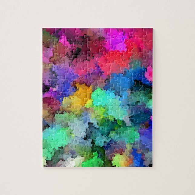 Colourful Abstract Art Jigsaw Puzzle (Vertical)