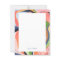 Colourful Abstract Art Personalised Flat Note Card