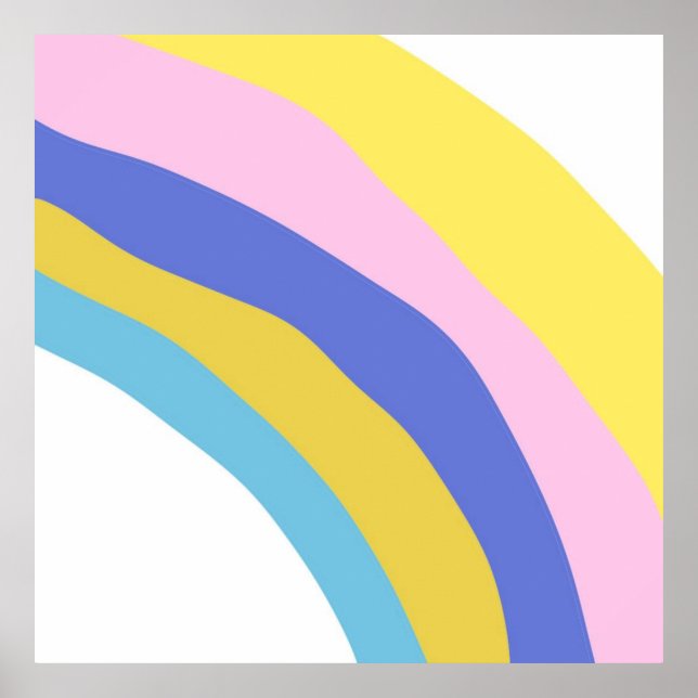 colourful abstract art poster (Front)