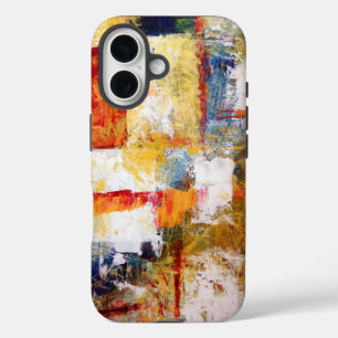 Colourful Abstract Artwork iPhone 16 Case