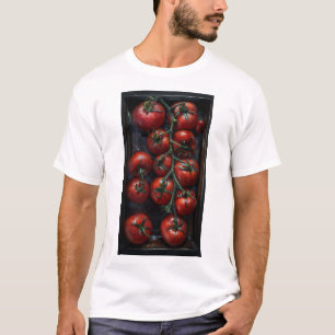 Colourful Abstract Artwork - Prince Tomatoes in a  T-Shirt