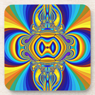 Colourful Abstract Background-14334 Coaster