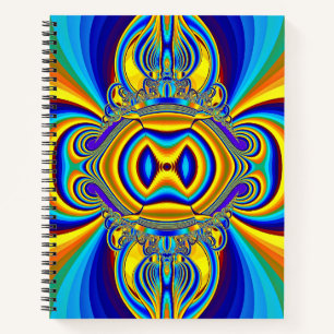 Colourful Abstract Background-14334 Notebook
