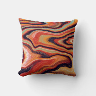 Colourful abstract background is made in the techn cushion
