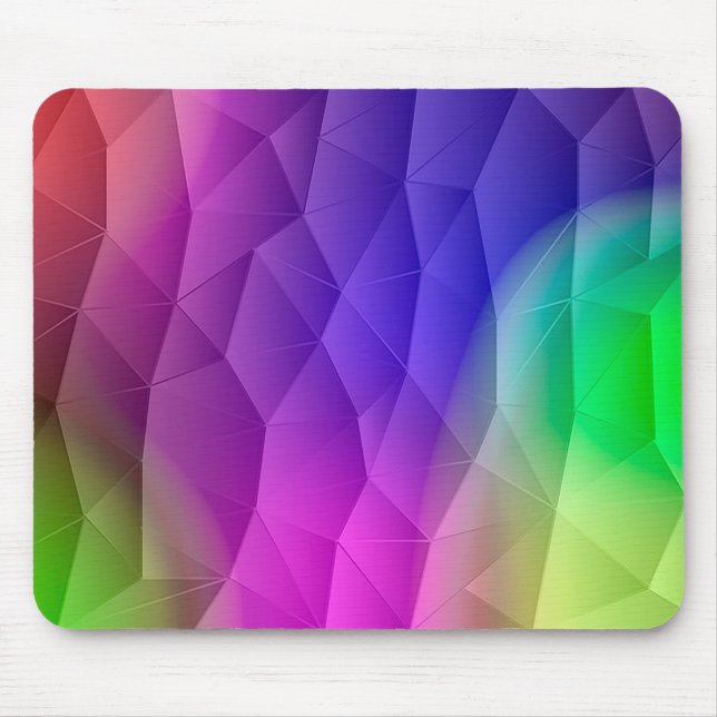 Colourful abstract background  mouse pad (Front)