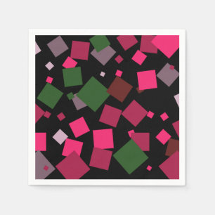 Colourful abstract background napkin
