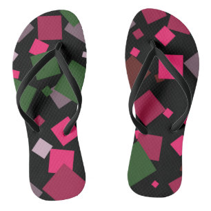 Colourful abstract background thongs