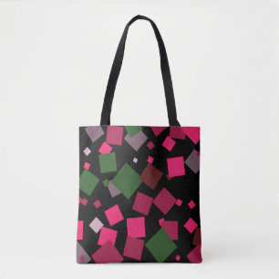 Colourful abstract background tote bag