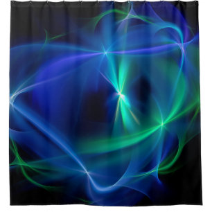 colourful abstract backgroundabstract,art,artistic shower curtain